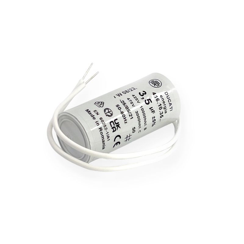 Condensateur 3,5 µF fils pour moteur volet roulant