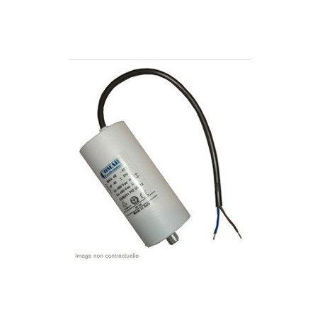 12.5µF Condensateur pompe de piscine (12,5 mF) 450V à CABLE