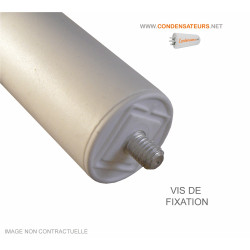 Vis de fixation condensateur 20µF 450V cable moteur leroy somer LS90P
